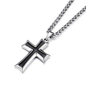 Men's Stainless Steel Cross Necklace
